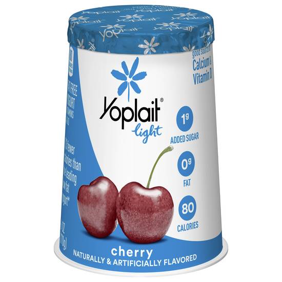 Yoplait Light Fat-Free Cherry Yogurt