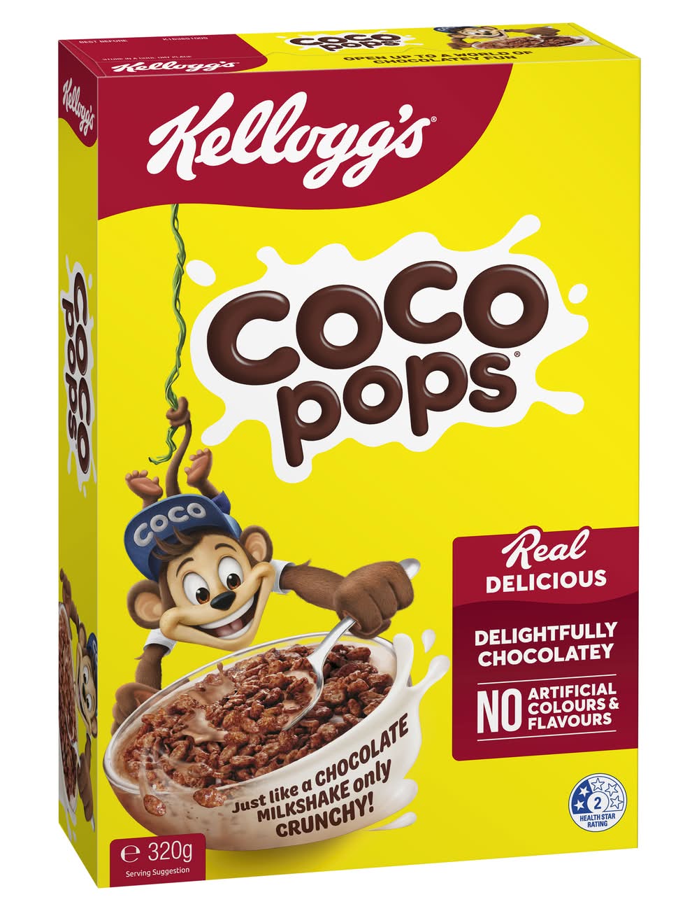 Coco Pops Breakfast Cereals (320g)
