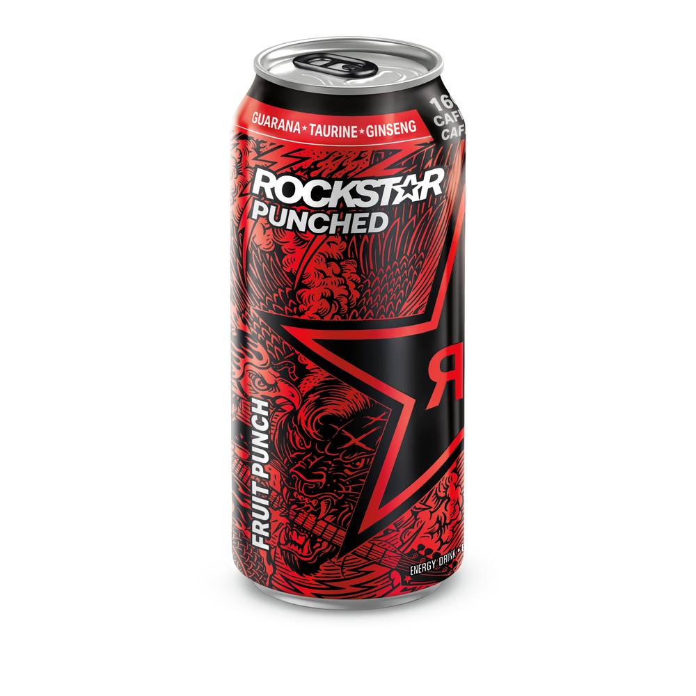 Rockstar Punched Fruit Punch Energy Drink (473 ml)