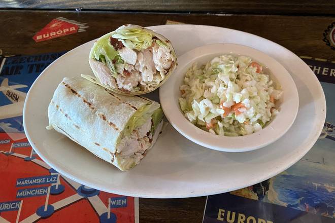 Order Chicken Ranch Avocado Wrap food online from Lindburgers store, Jupiter on bringmethat.com