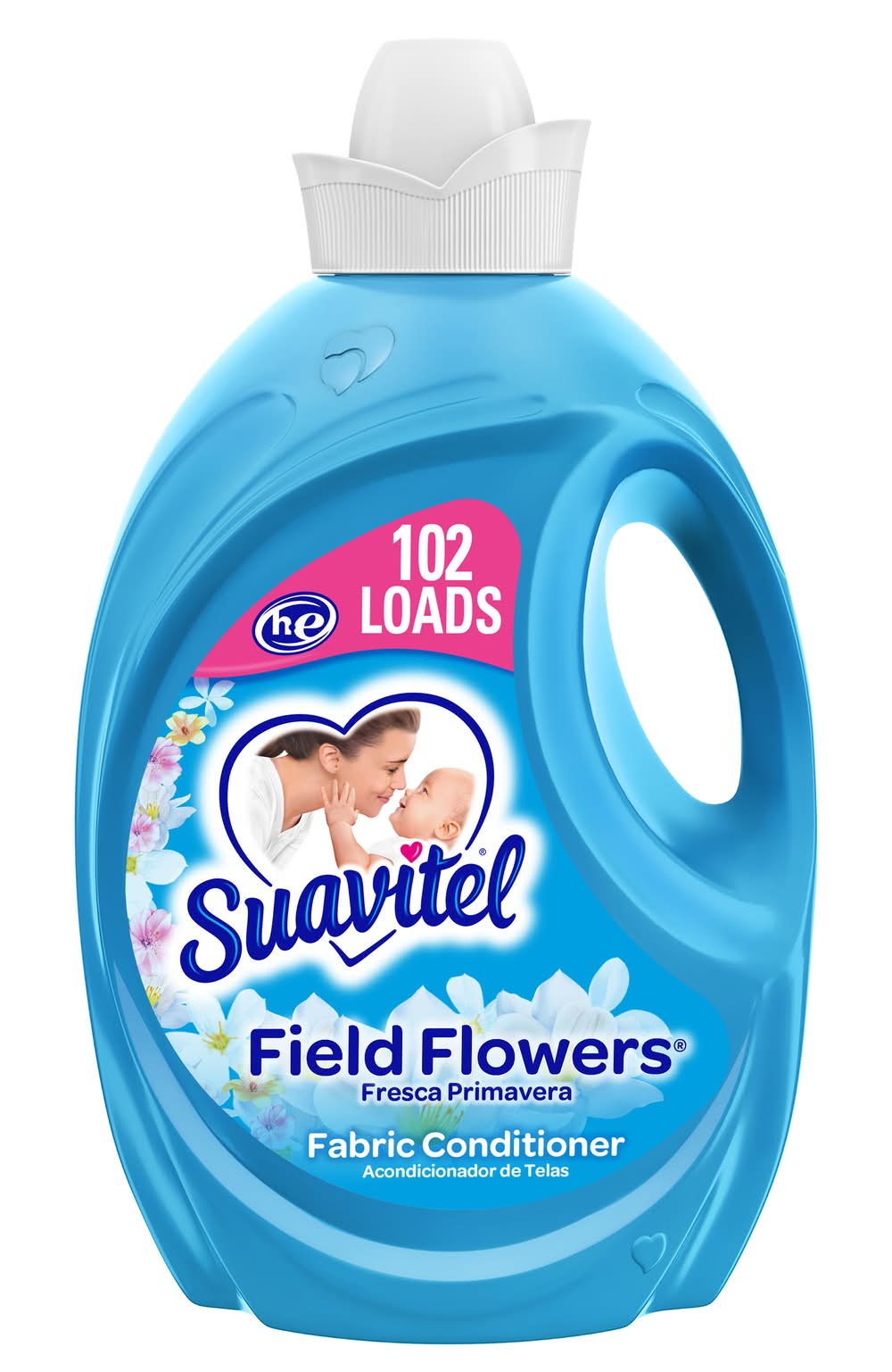 Suavitel Field Flowers Scent Fabric Softener (120 fl oz)