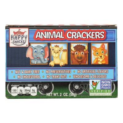 Happy Snacks Crackers Circus Animal (2 oz, 8 ct)