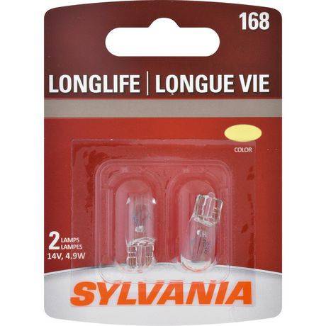 Sylvania 168 Long Life Mini Bulbs (pack of 2, 14v)