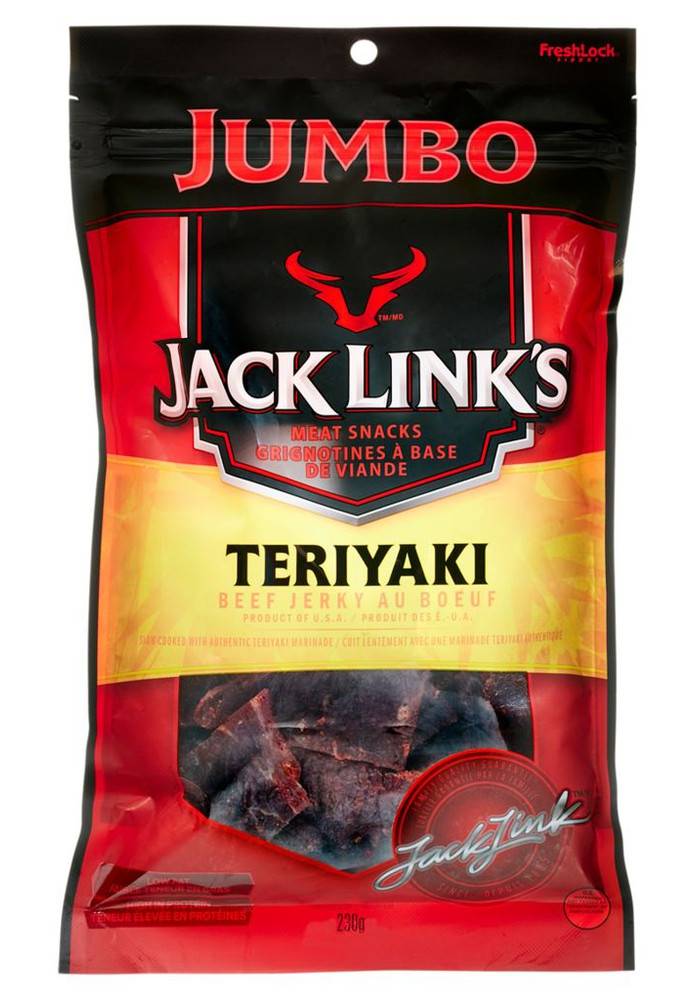 Jack Link's Beef Jerky, Teriyaki (230 g)