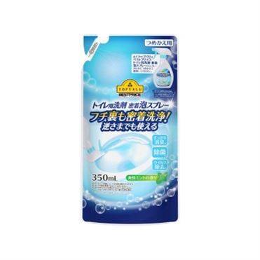 トップバリュ ベストプライス トイレ洗剤泡スプレー 詰替 350ml