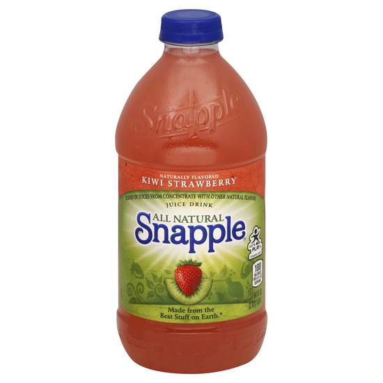 Order Snapple Juice Drink Kiwi Strawberry (64 oz) food online from Rite Aid store, Shawnee on bringmethat.com