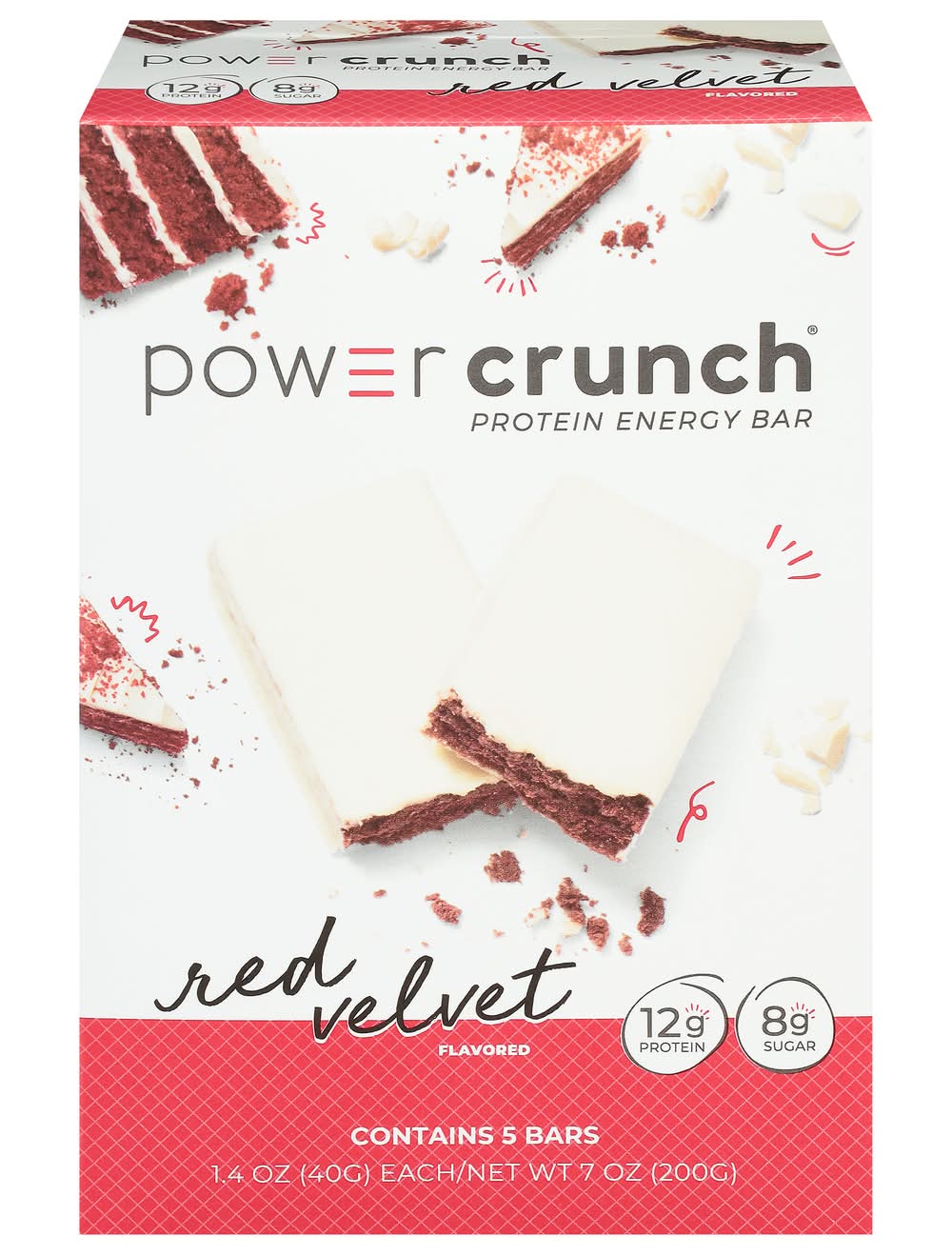Power Crunch Red Velvet Protein Energy Bar (7 oz)