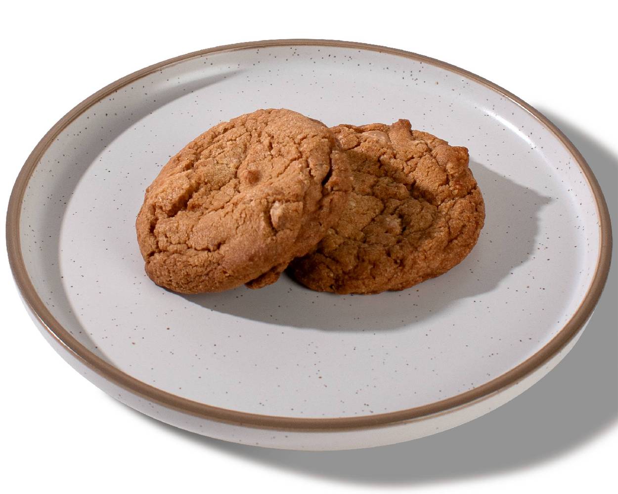 White chocolate and macadamia cookie