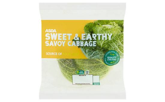 ASDA Sweet & Earthy Savoy Cabbage