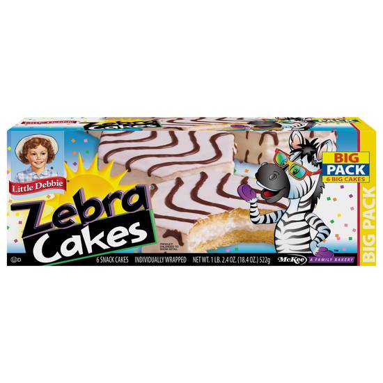Little Debbie Big pack Zebra Cakes