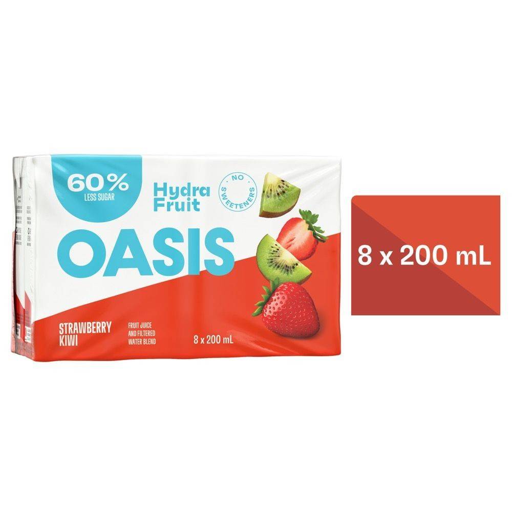 Oasis Hydrafruit Strawberry Kiwi Fruit Juice Boxes Delivery Near Me