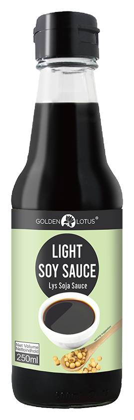 Golden Lotus Light Soy Sauce (250ml)