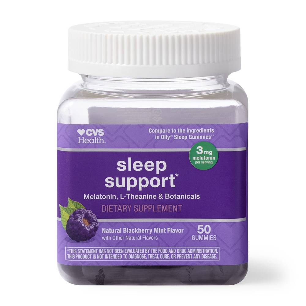 Cvs Health Sleep Support Gummies (blackberry-mint )