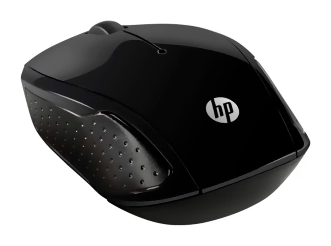 HP · Mouse inalámbrico 200 negro (100 g)