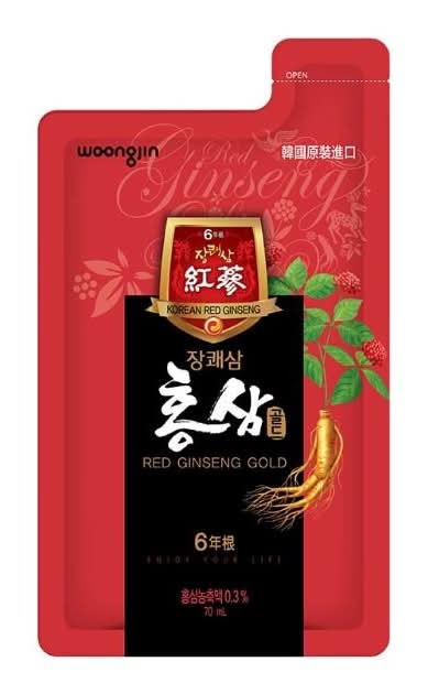 韓國熊津紅蔘飲