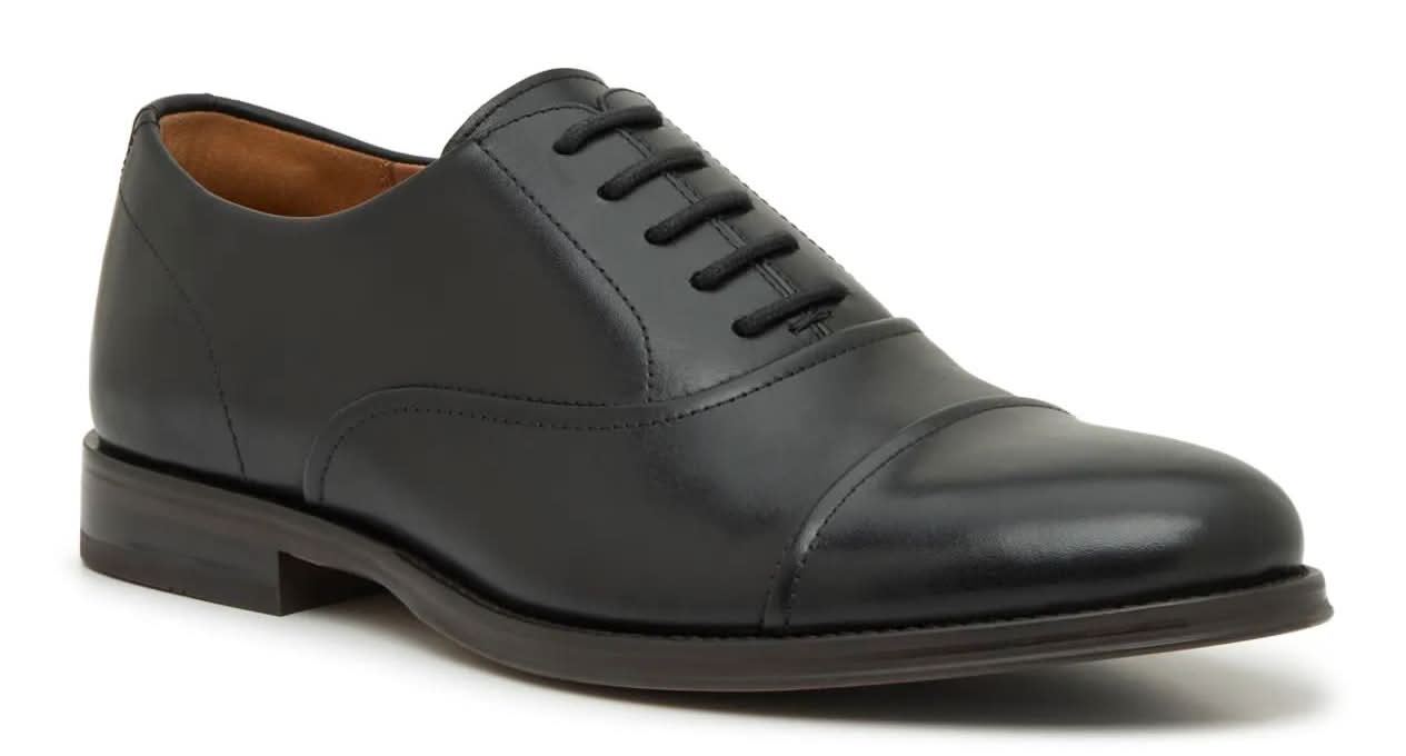 Vince Camuto Ullin Cap Toe Oxford (Black Medium - 12)