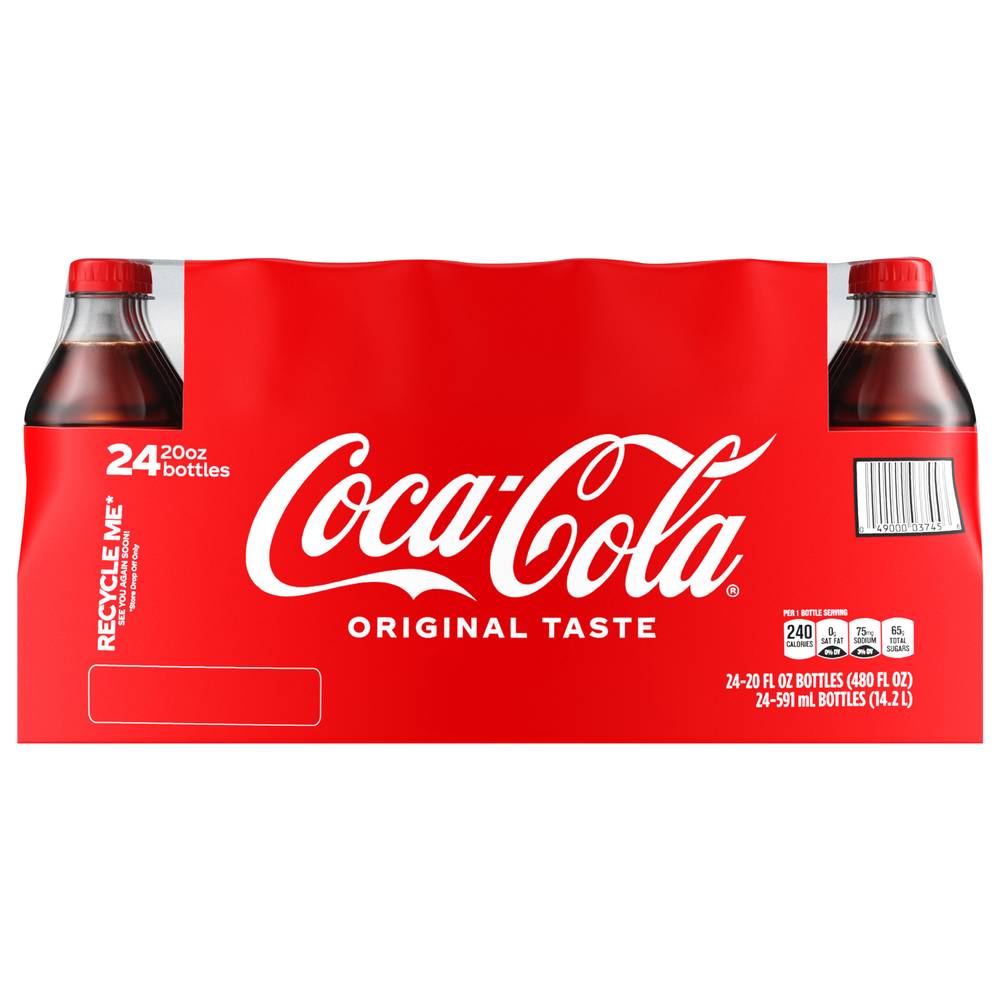 Coca-Cola Original Taste Soft Drink (24 x 20 fl oz)