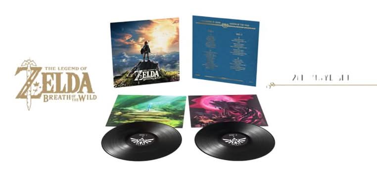 The Legend of Zelda Breath of the Wild 2 LP Vinyl