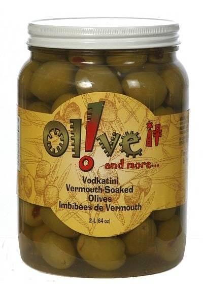 Olive-it International Olive It! Vodkatini Vermouth Soaked Olives (8.3 oz)