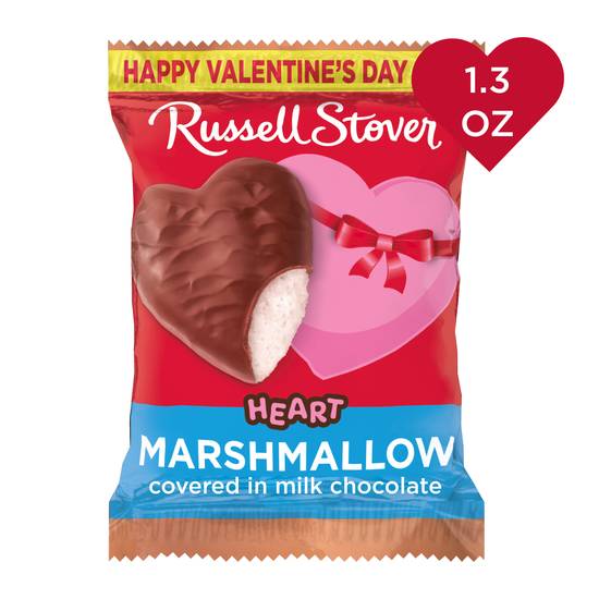 Russell Stover Valentine's Day Marshmallow Heart (milk chocolate)
