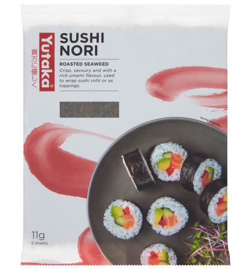 Yutaka Sushi Nori Roasted Seaweed (11g)