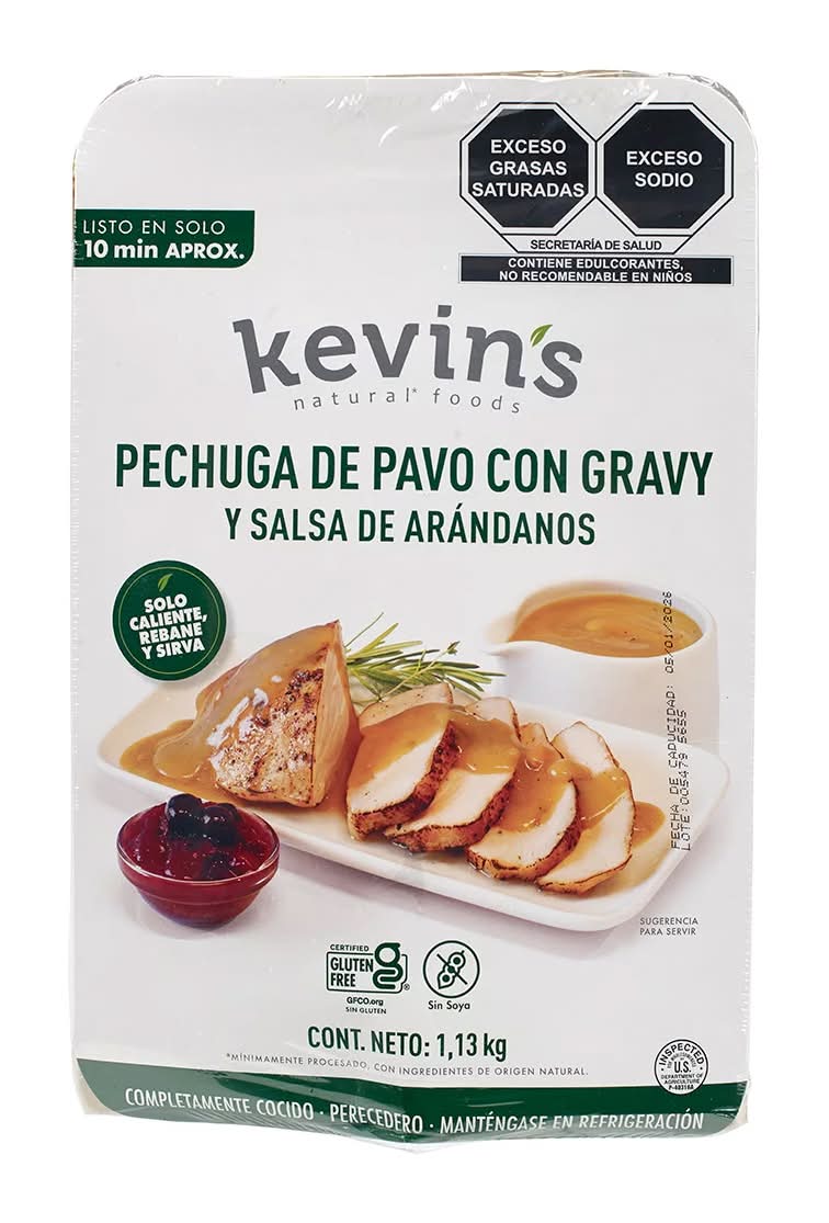 Pechuga de Pavo con Gravy y Salsa 1.13 kg