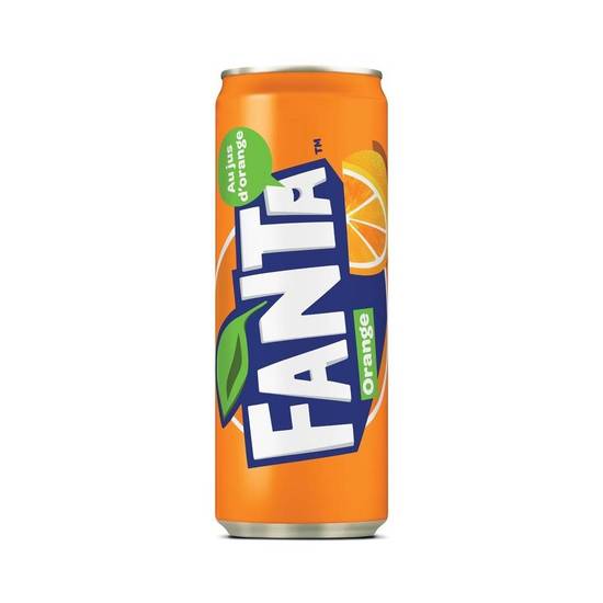 Canette Fanta Orange 33cl