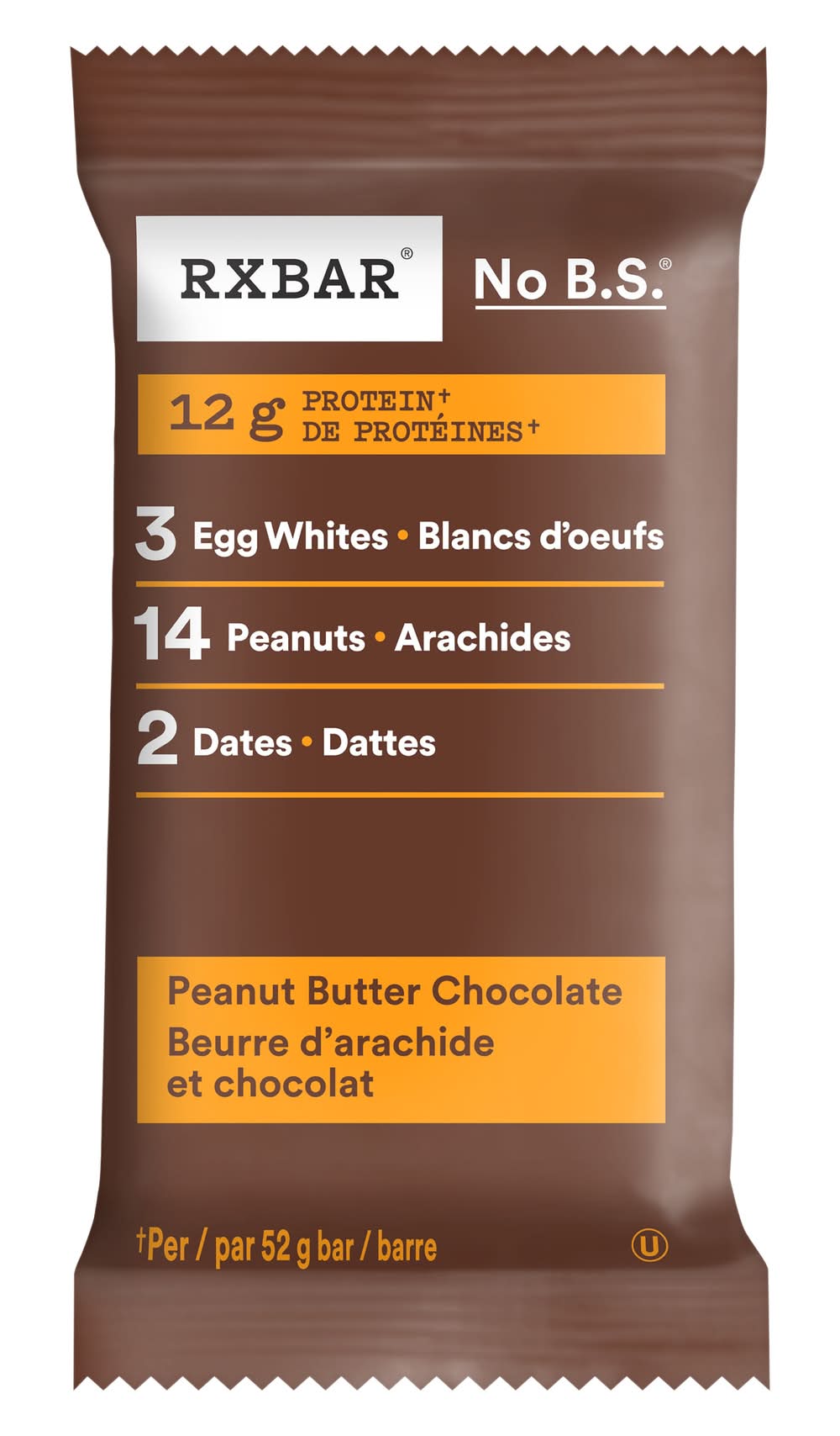 RXBAR Peanut Butter and Chocolate Protein Bar (52 g)