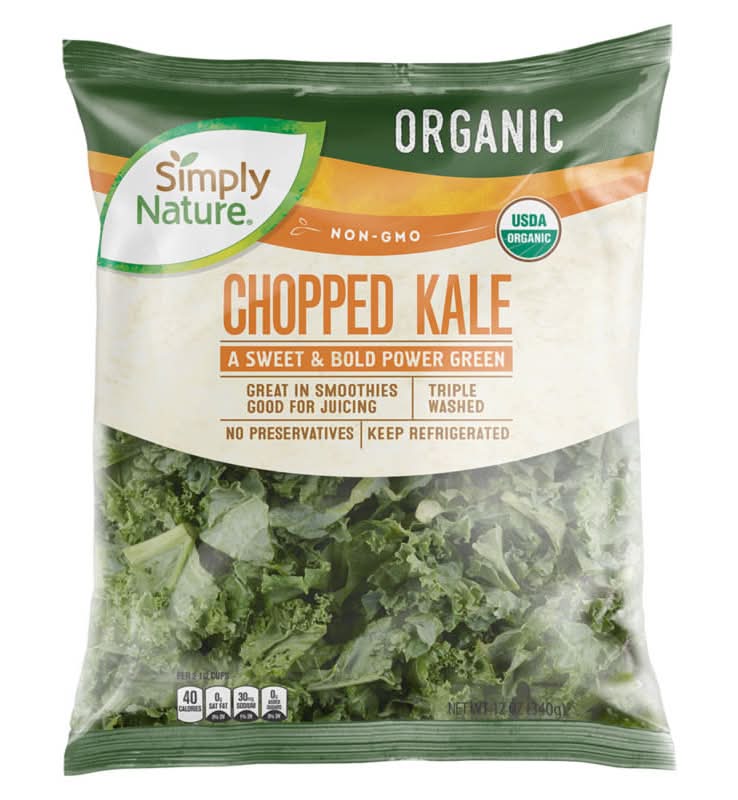 Simply Nature Organic Chopped Kale (12 oz)