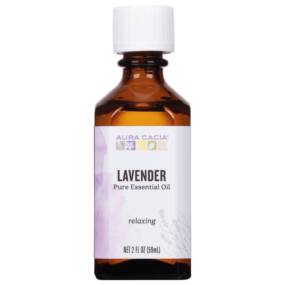 Aura Cacia Calming Lavender 100% Pure Essential Oil (2.1 oz)