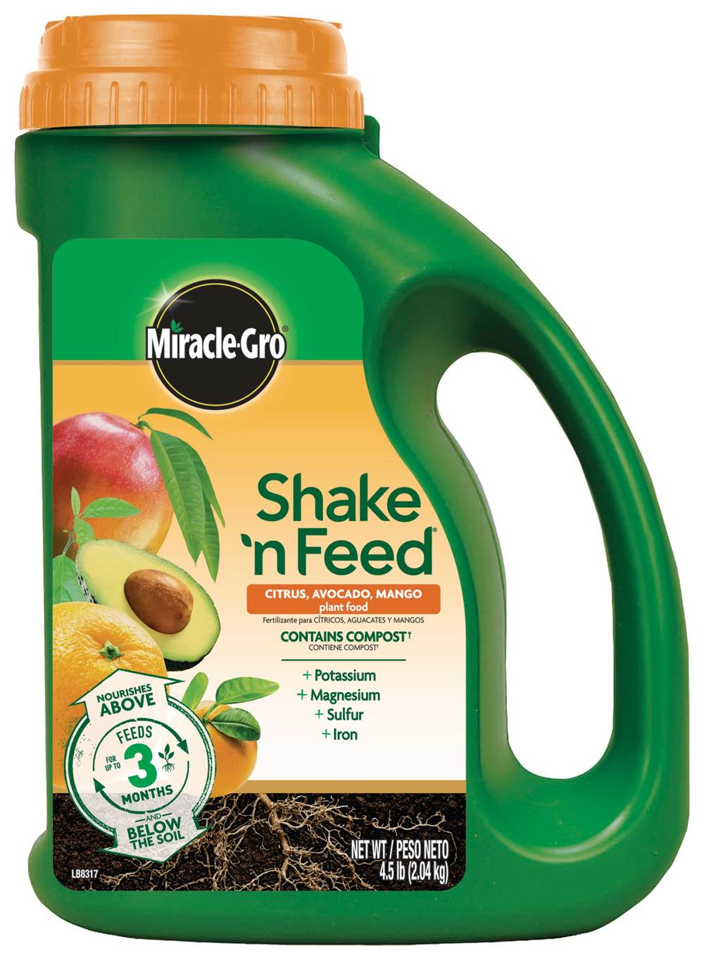 Miracle-Gro Shake 'N Feed Citrus, Avocado, Mango 4.5-lb Shaker Bottle Tree Food | 3002730