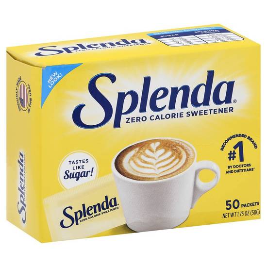 Splenda Zero Calorie Sweetener Packets (1.8 oz)