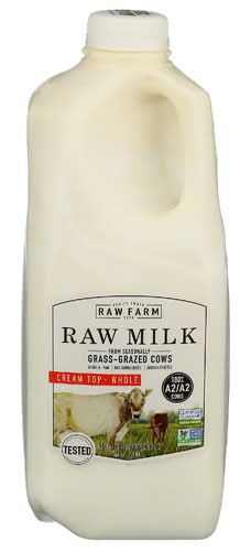 Raw Farm Whole Raw Milk
