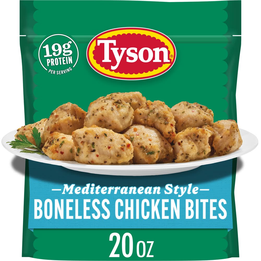 Tyson Mediterranean Style Boneless Chicken Bites (20 oz)