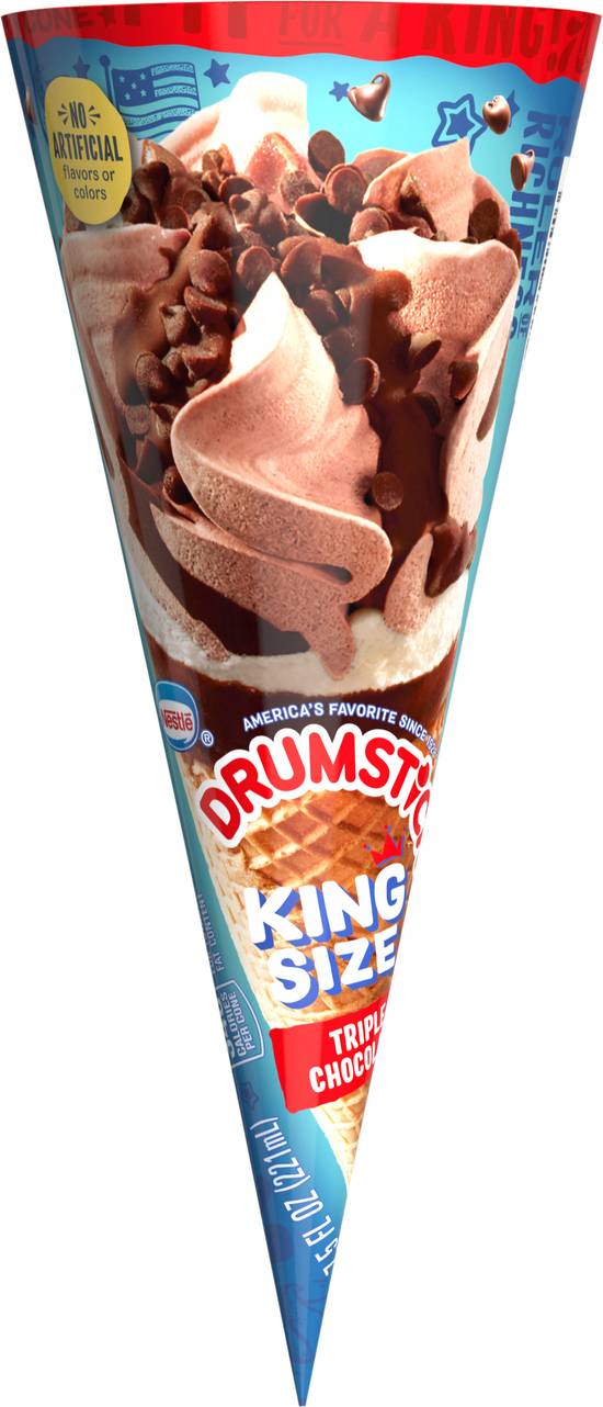 Nestlé King Size Triple Chocolate Sundae Cone