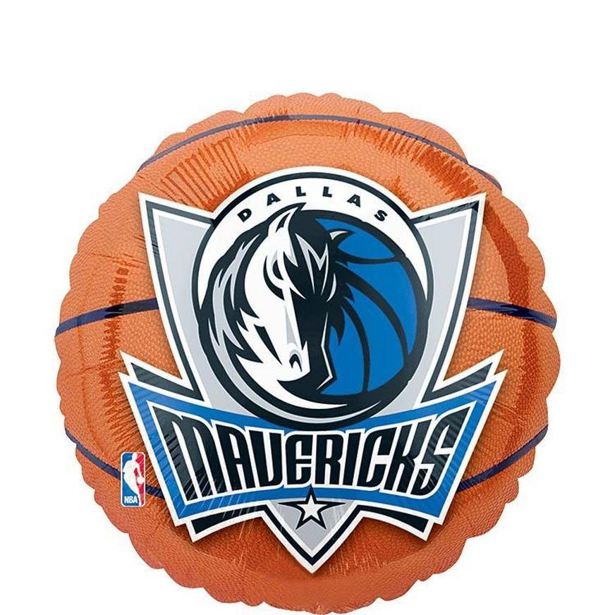 Uninflated Dallas Mavericks Balloon - Basketball