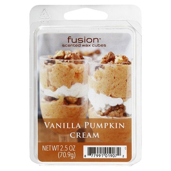 Fusion Vanilla Pumpkin Cream Scented Wax Cubes (2.5 oz)