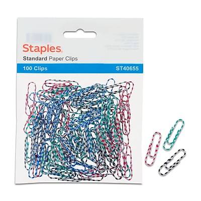 Staples® #1 Paperclip 100 PK - Tiger