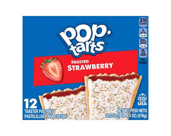 Pop-Tarts · Frosted Strawberry Toaster Pastries (12 pastries)