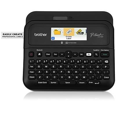 Brother P -Touch Desktop Non-Thermal Label Maker With Bluetooth