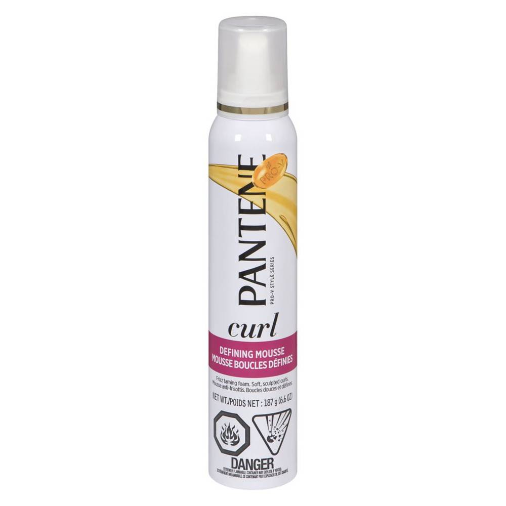 Pantene Curly Hair Curl Defining Mousse (187 g)