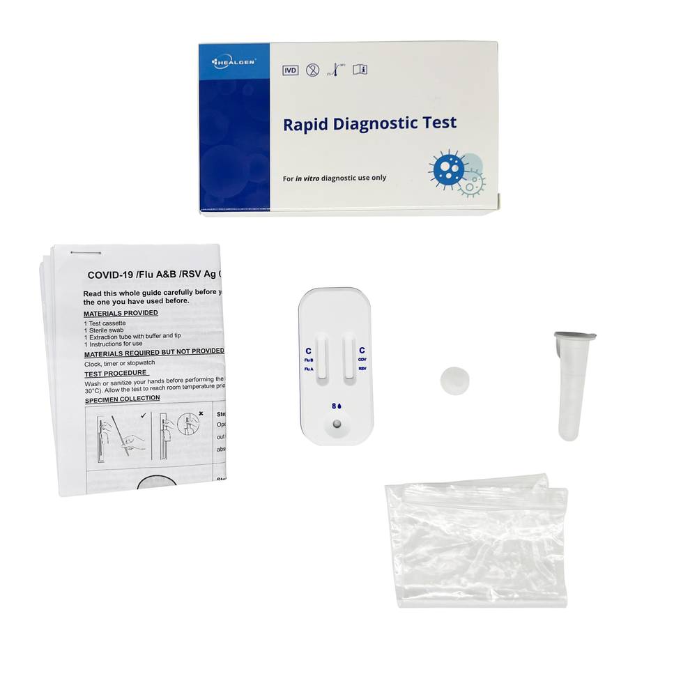 Healgen Covid-19 4-in-1 Rapid Antigen Diagnostic Test
