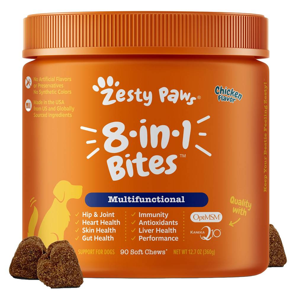 Zesty Paws Mobiility Soft Chews For Dogss (none/duck)