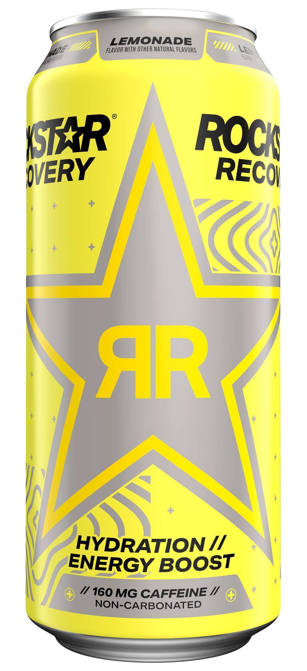 Rockstar Recovery Energy Drink, Lemonade (16 fl oz)
