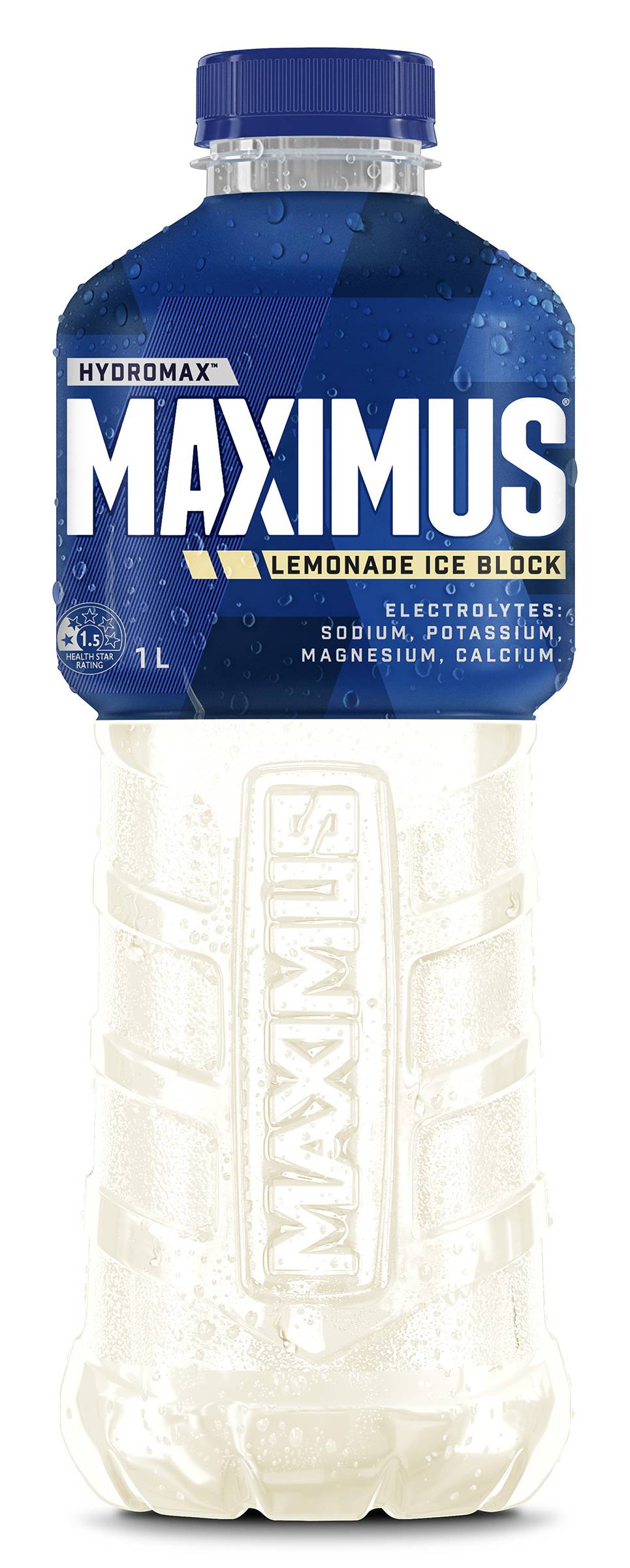 Maximus Hydromax Sports Drink, Lemonade Ice Block (1L)