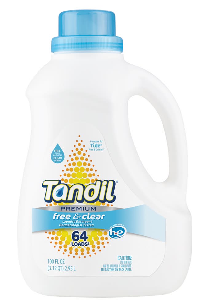 Tandil Premium He Free & Clear Liquid Laundry Detergent (100 fl oz)