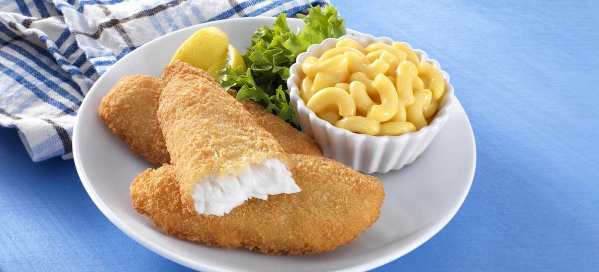 Mrs. Friday�s - Oven Ready Breaded Pollock Fillets - 2-3 oz, 5 lb (Case of 4)