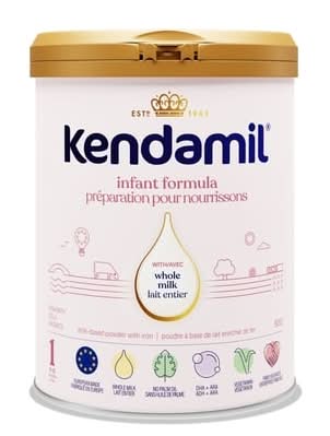 Kendamil préparation pour nourrissons au lait entier en poudre pour bébé - infant formula with whole milk powder for babies (étape 1)