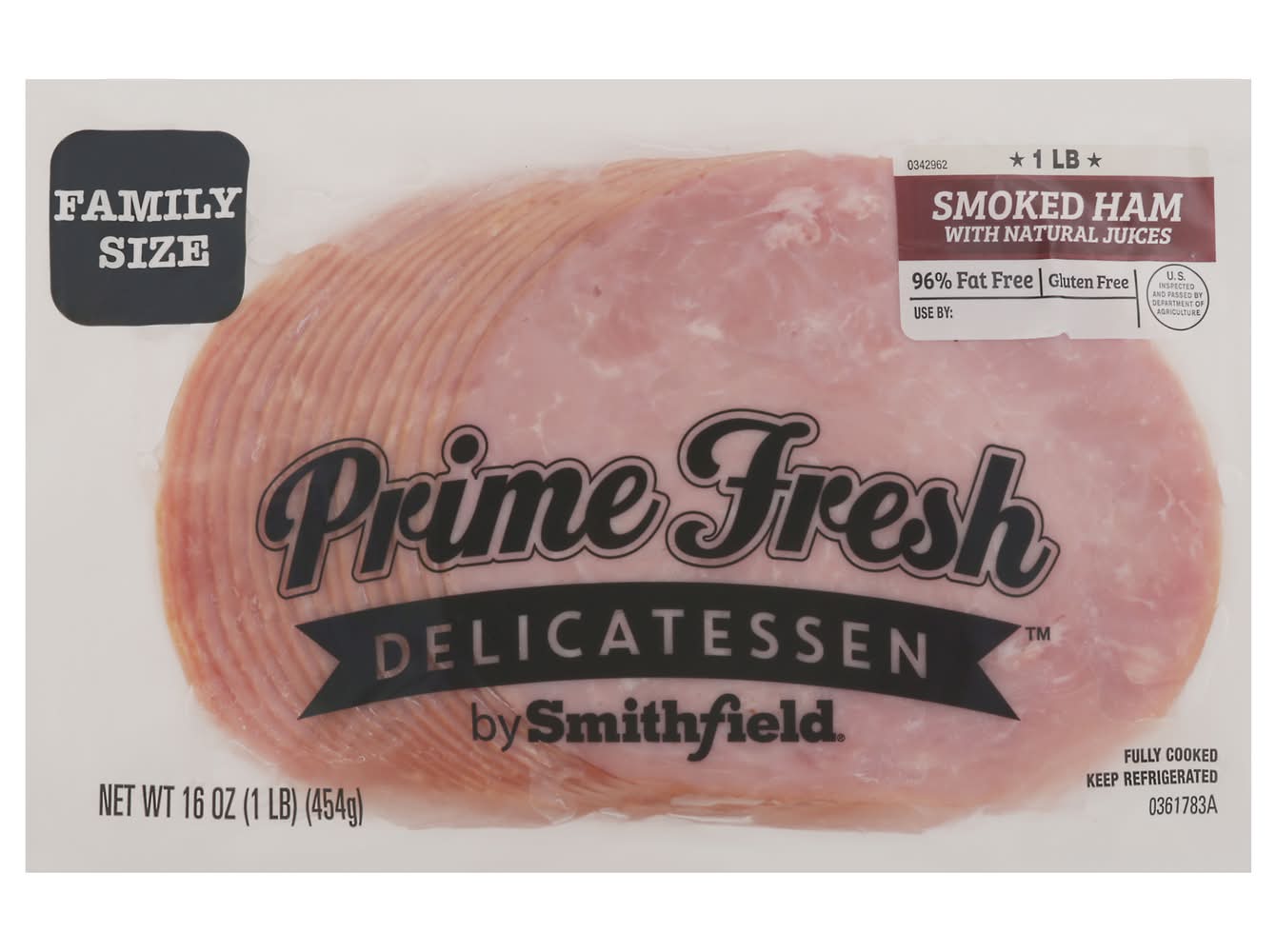 Smithfield Prime Fresh Smoked Ham With Natural Juices (16 oz)