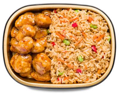 General Tso Chicken With Fried Rice - Ea